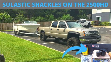 Sulastic shackle install on Chevy silverado 2500 hd. .